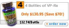 Buy 4 Bottles of VP-RX Online