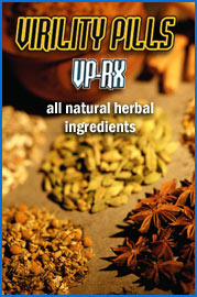Virility Pills VP-RX are made with all natural herbal ingredients.